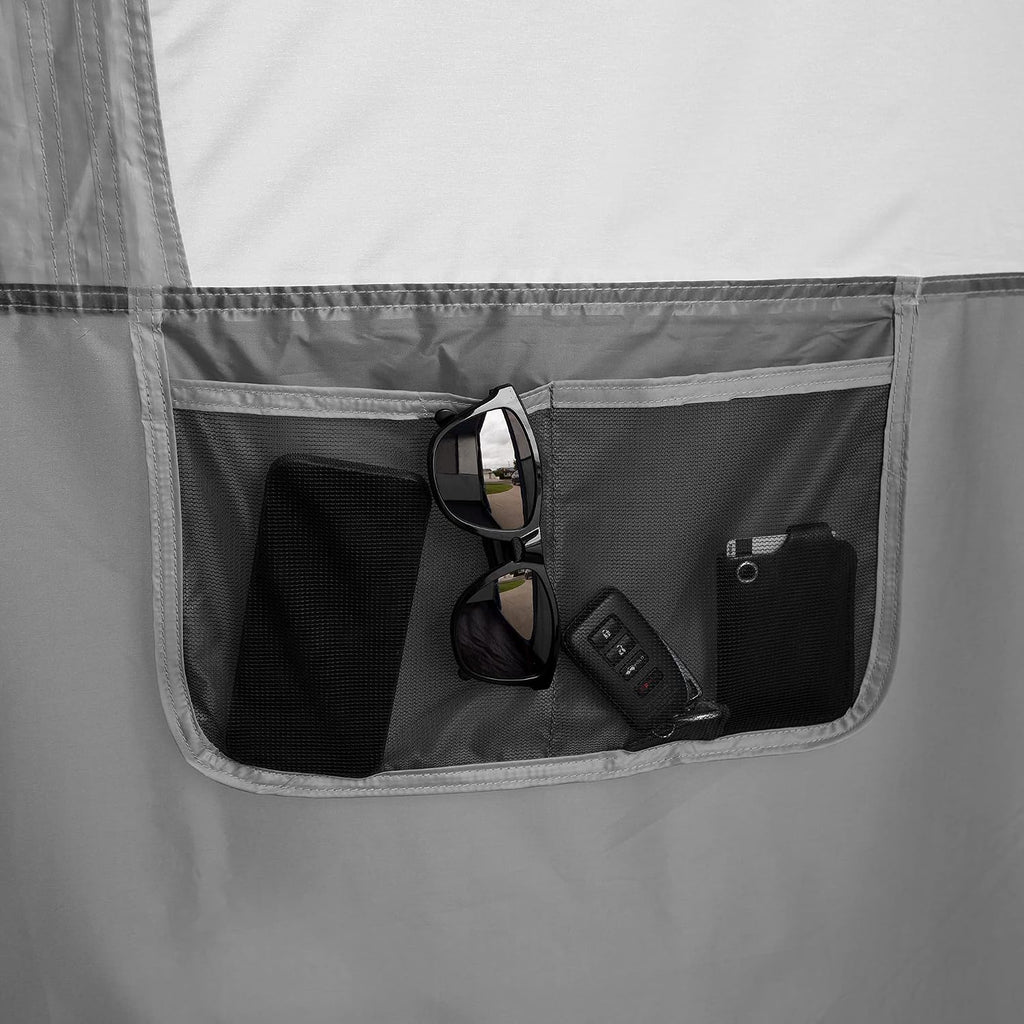 E-Z UP Camping Cube Sport, Converts 10' Angled Leg Canopy into Camping Tent