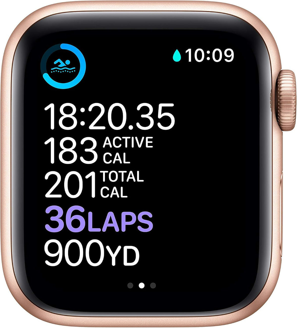 Apple Watch Series 6 (GPS, 40mm) - Gold Aluminum Case with Pink Sand Sport Band