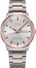 MIDO Commander Chronometer - COSC Certified Swiss Automatic Watch for Men - 40mm Stainless Steel Case