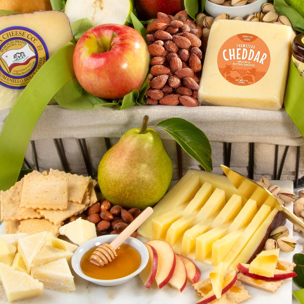 A Gift Inside Congratulations California Farmstead Fruit Gift Basket