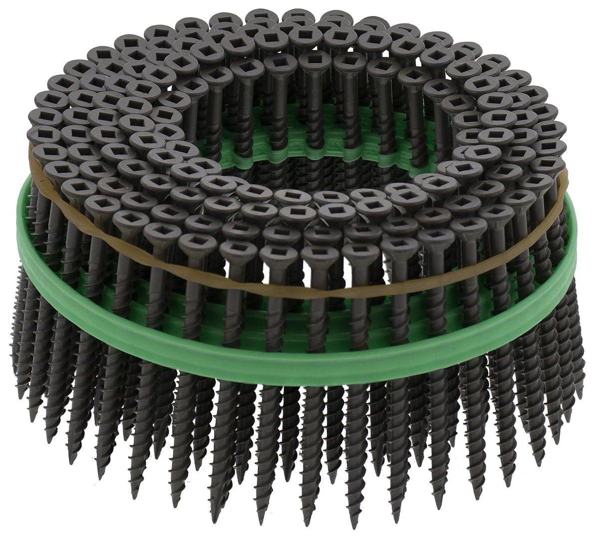 MURO Gray Epoxy Shield Guard #8 x 2-1/2' Square Flathead Exterior Wood Deck Screws for Speed Driver