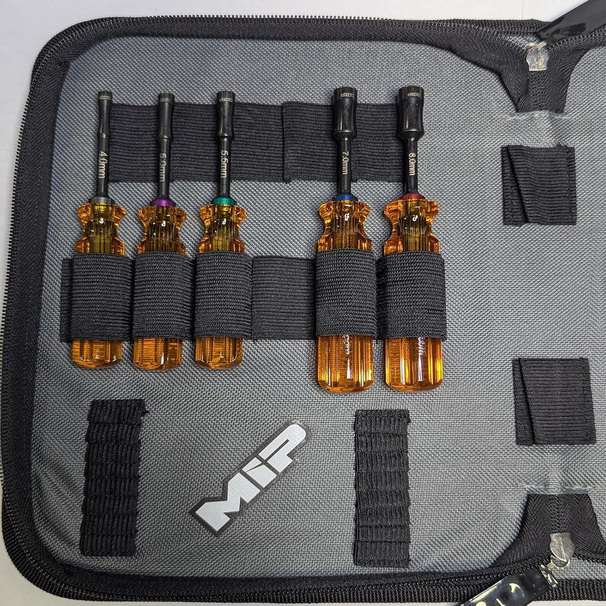 MIP RC Tool Kit Metric Hex & Nut Driver Set for Traxxas, Arrma, Losi, Axial, Tamiya, Redcat, Kyosho, Team Associated, Tekno, XRay, HPI