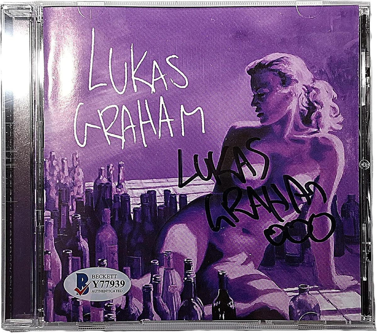 Lukas Graham Signed CD Insert 3 The Purple Album, Beckett BAS Authentic COA, Pop Soul Autographed Memorabilia