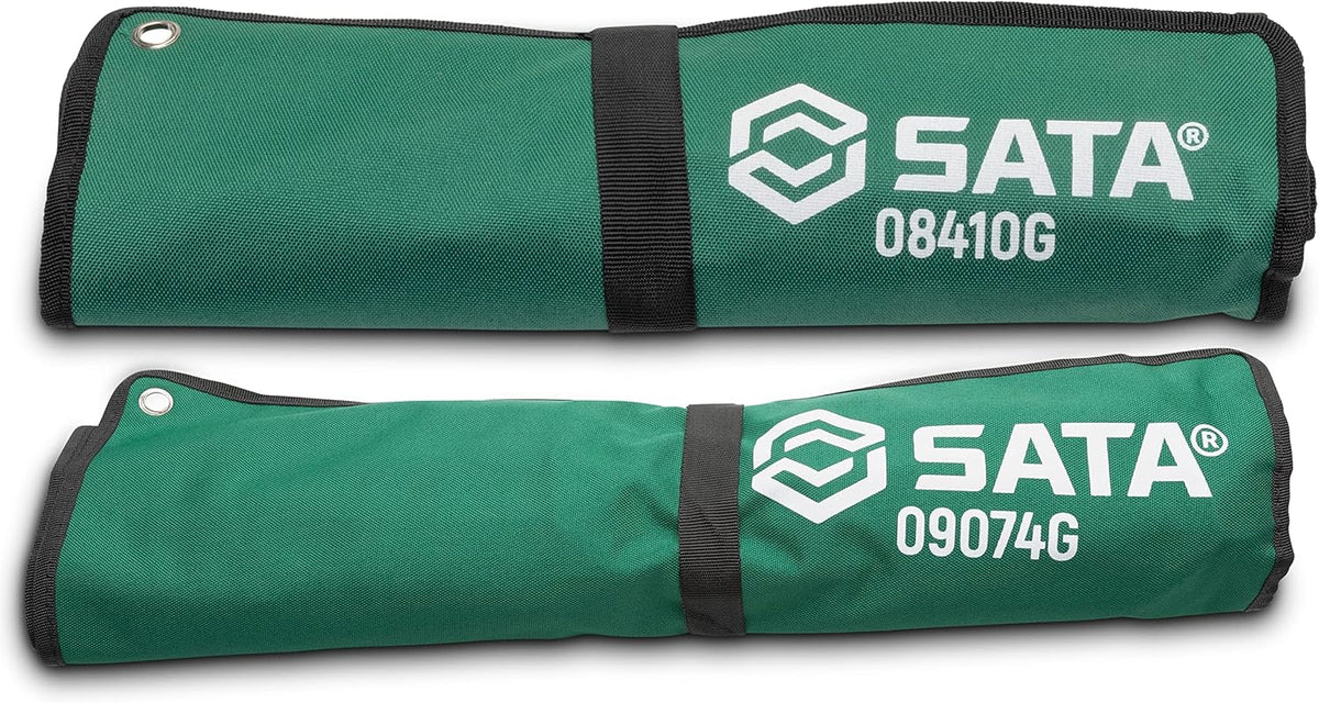 SATA 31 Piece 12 Point Combination Wrench Set | SAE 1/4' to 1-1/4' & Metric 8mm to 22mm | Off Corner Loading | ST08414G