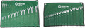 SATA 31 Piece 12 Point Combination Wrench Set | SAE 1/4' to 1-1/4' & Metric 8mm to 22mm | Off Corner Loading | ST08414G