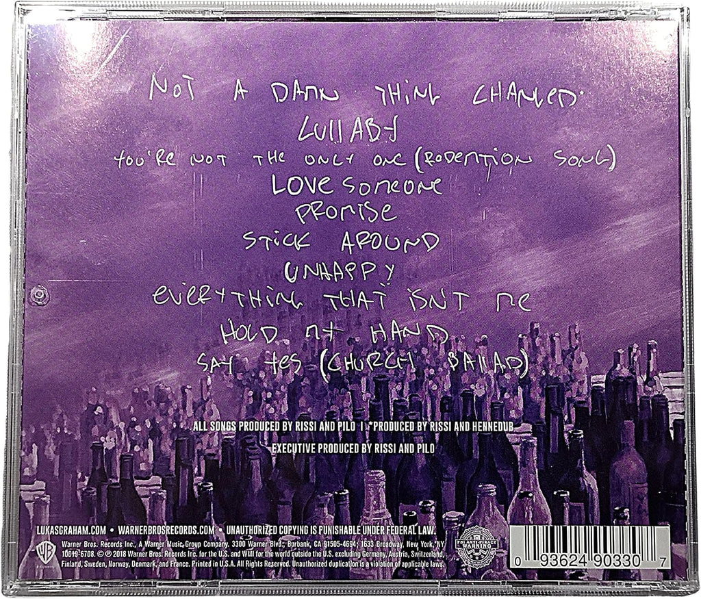 Lukas Graham Signed CD Insert 3 The Purple Album, Beckett BAS Authentic COA, Pop Soul Autographed Memorabilia