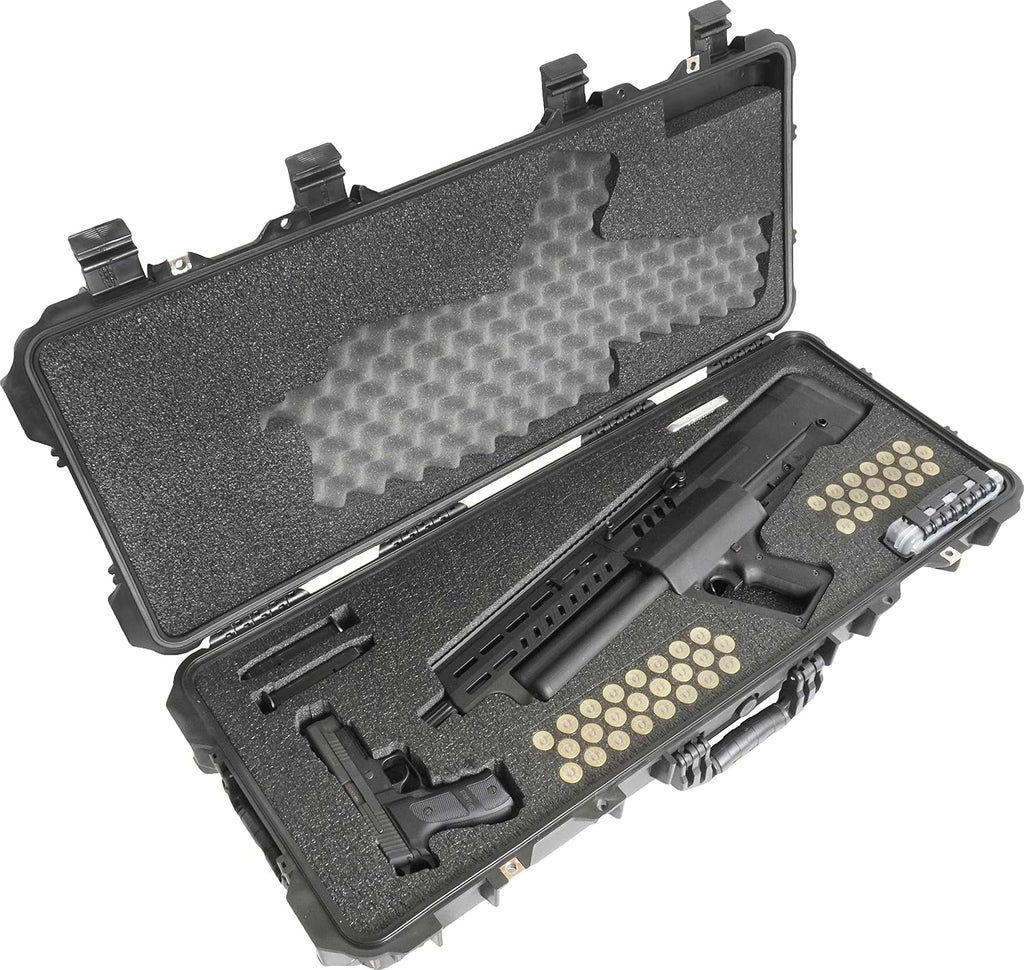 Case Club Fits IWI Tavor TS12 Shotgun in Pre-Cut Waterproof Case with Silica Gel to Help Prevent Gun Rust