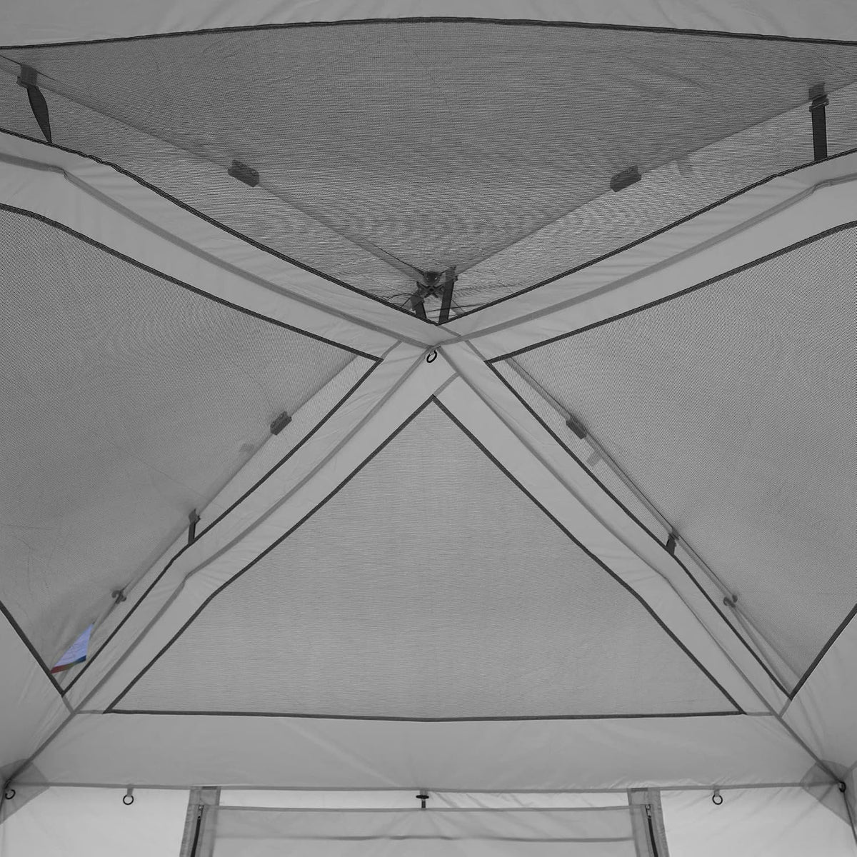 E-Z UP Camping Cube Sport, Converts 10' Angled Leg Canopy into Camping Tent