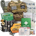 Sirius: Bug Out Bag Starter Kit - 72 Hour Kit for 1 Person – Backpack Survival Kit – 50L Tactical Backpack, US Made Food & Water, Medical Supplies & Survival Tools
