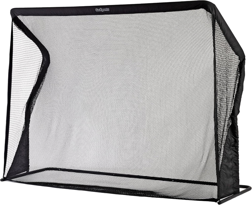 GoSports Elite Golf Practice Hitting Net with Steel Frame - Indoor and Outdoor Use - Portable Golf Net - Durable Netting - 7' or 10' Size